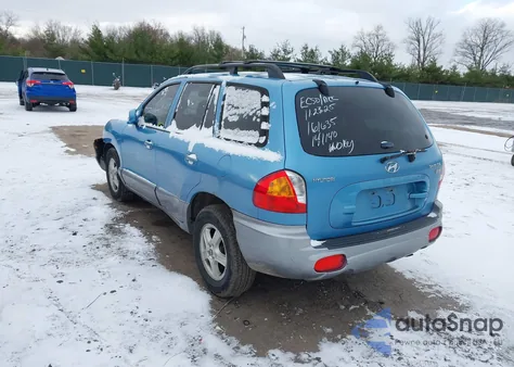 2004 Hyundai Santa Fe Gls/Lx из США, поврежденный, VIN KM8SC13E44U752775